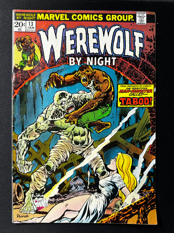 Werewolf By Night (1972) #13 Gdvg