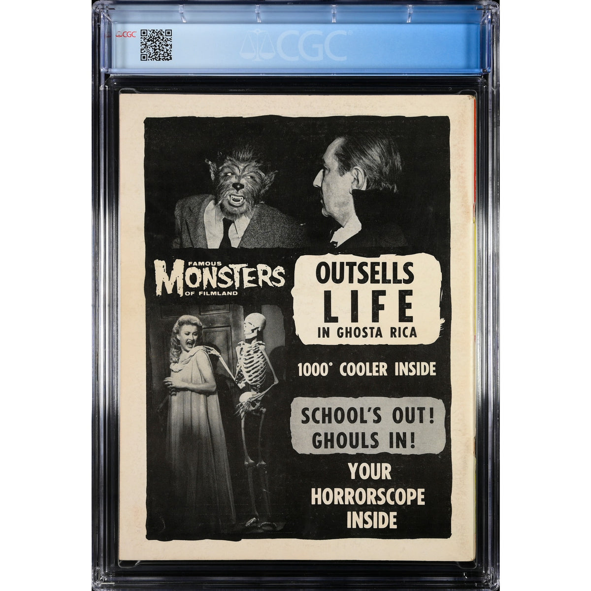 Famous Monsters of Filmland 8 CGC 6.5 – A Little Shop of Comics