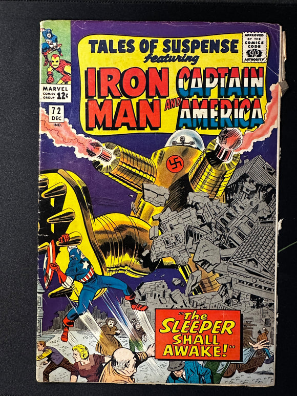 Tales of Suspense (1959) #72 Vg Centerfold Loose