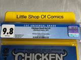 Chicken Devils #1 Cgc 9.8 2023 Retailer Summit Metal Variant