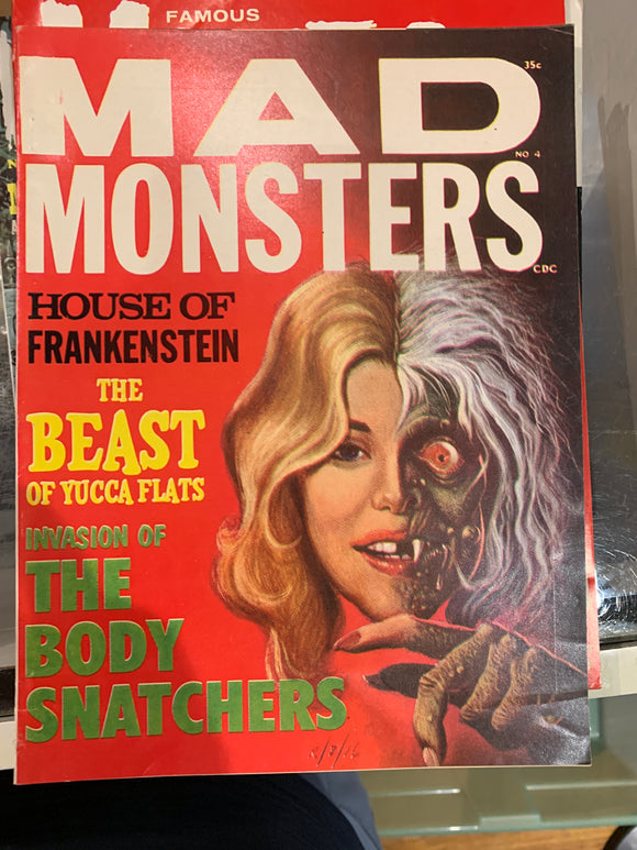 Mad Monsters (1962) # 4 Vf
