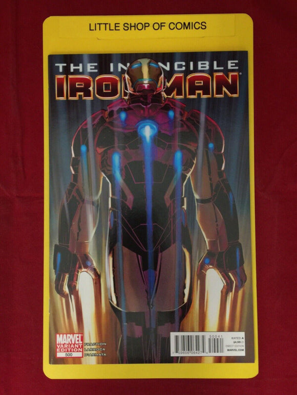 Invincible Iron Man #500 1:25 John Romita Jr. Variant VFNM Marvel MCU 2008