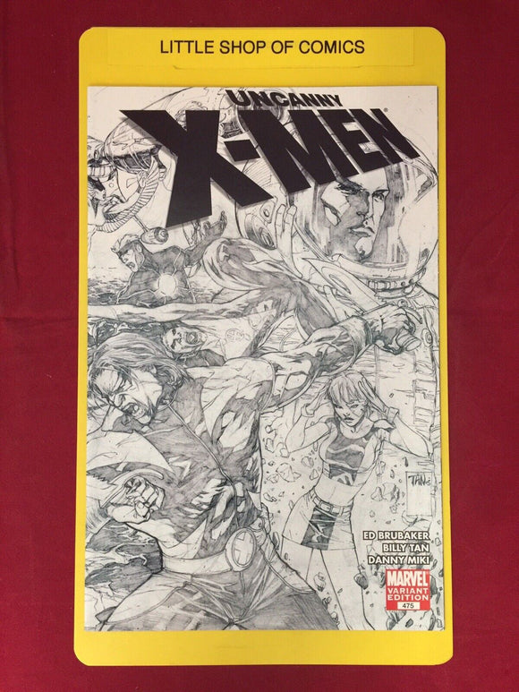 Uncanny X-Men #475 1:25 Tan Sketch Variant NM Marvel MCU