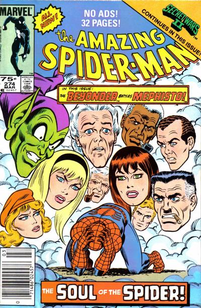 Amazing Spider-Man Vol 1 (1963) #274 Newsstand Edition