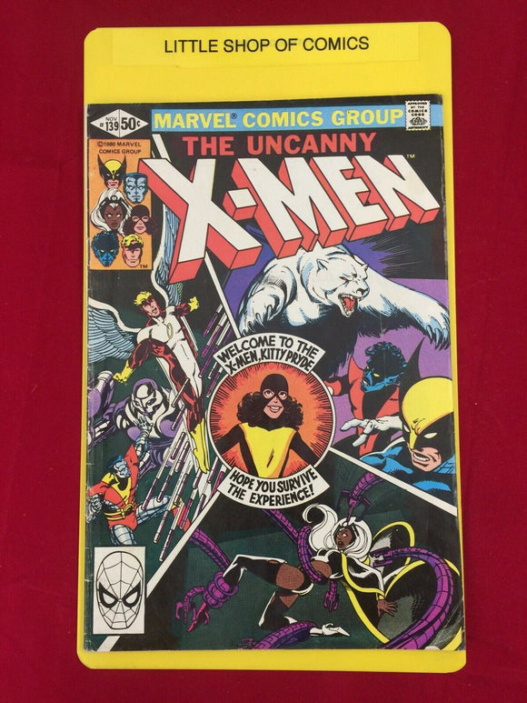 Uncanny X-Men (1963) #139 VG Kitty Pryde Joins X-Men New Wolverine Costume