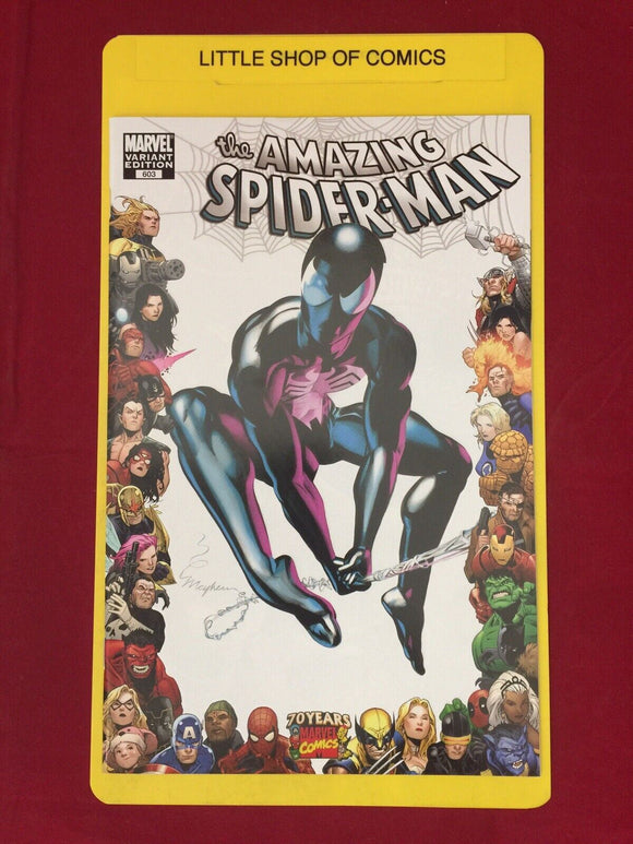 Amazing Spider-Man #603 1:10 Mayhew Frame Variant VFNM Marvel MCU