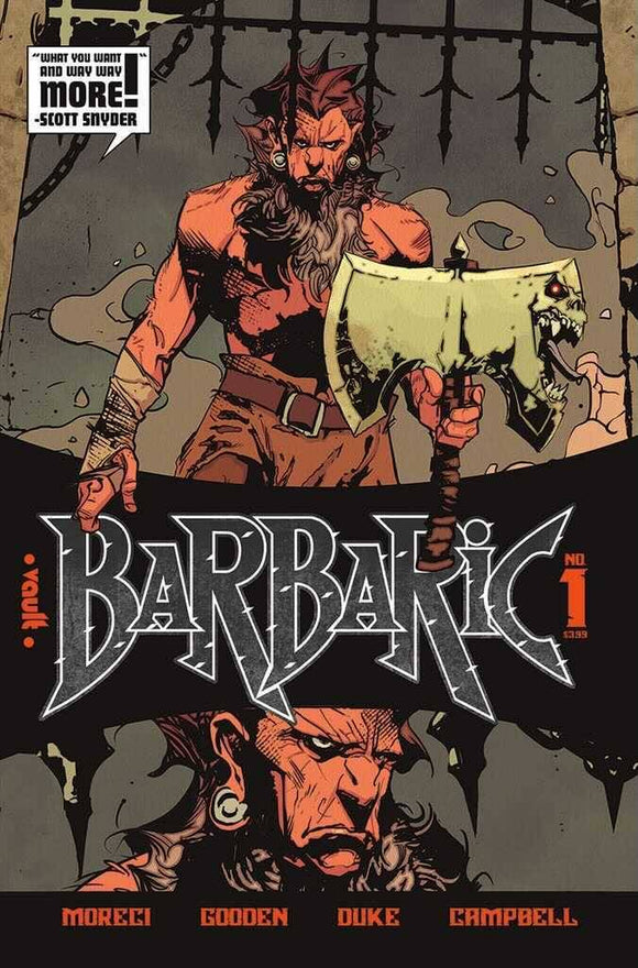 Barbaric #1 2nd Ptg (1 Per Customer)