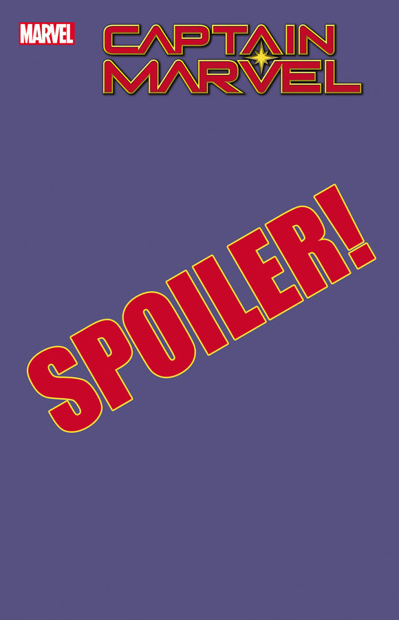 Captain Marvel #36 Zircher Spoiler Variant - Comics