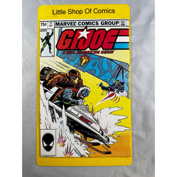 G.I. Joe Real American Hero #11 2nd print VFNM 1982 Marvel Comics