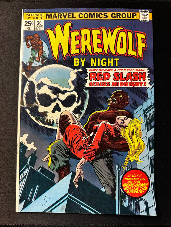 Werewolf By Night (1972) #30 Vfnm