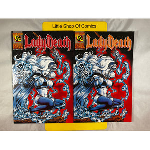 Wizard Presents Lady Death 1/2 Red Velvet Regular (VB046)