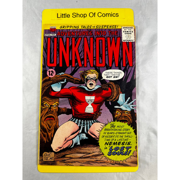 Adventures into the Unknown 162 VGFN Chic Stone Cover 1965