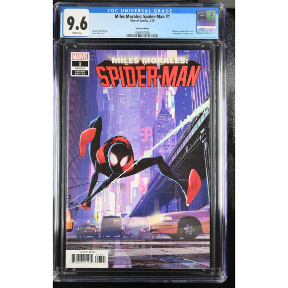 Miles Morales #1 Animation Variant CGC 9.6