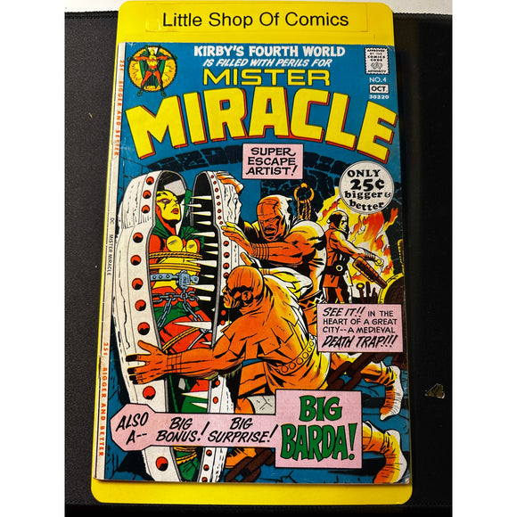 Mister Miracle #4 VG Big Barda Jack Kirby (SS)