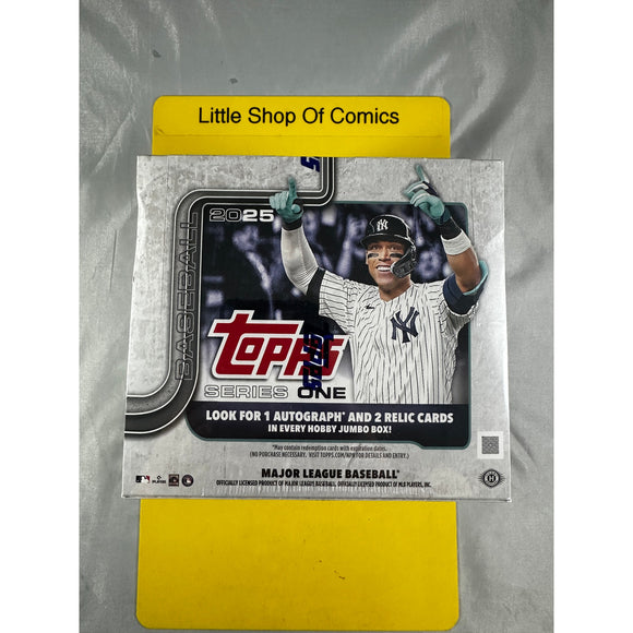 2025 Topps Baseball Series 1 Factory Sealed Hobby Jumbo Box