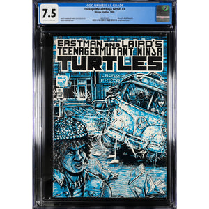 Teenage Mutant Ninja Turtles 3 CGC 7.5 Mirage Studios 1985 1st print