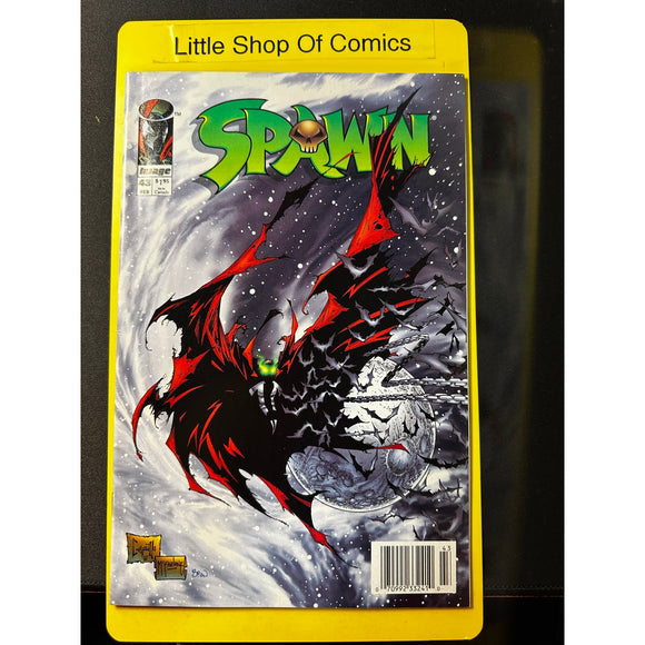 Spawn #43 VFNM Newsstand edition (VB046)