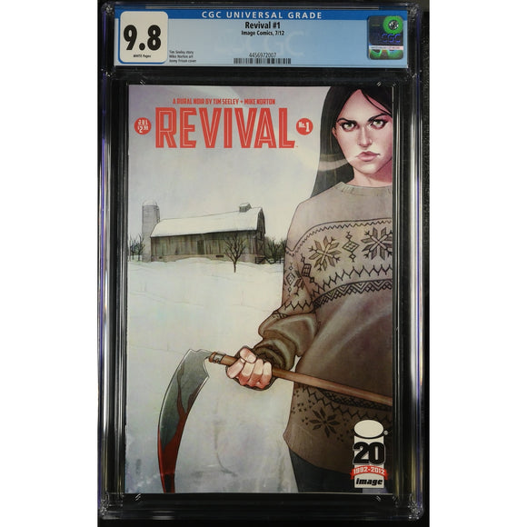 Revival #1 CGC 9.8 Jenny Frison Tim Seely