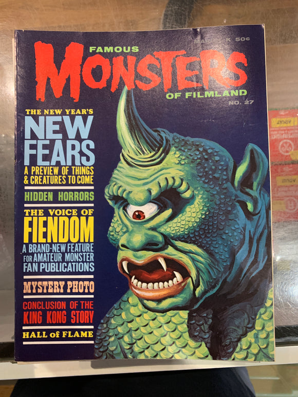 Famous Monsters of Filmland (1958) # 27 Vfnm