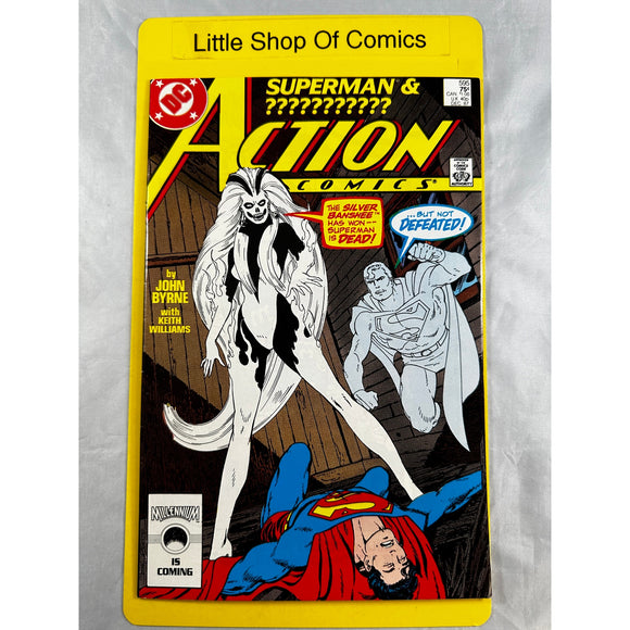 Action Comics 595 VFNM 1st Silver Banshee