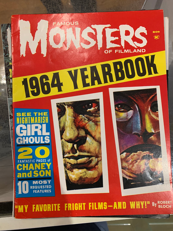 Famous Monsters of Filmland Yearbook 1964  Vg