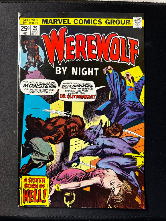 Werewolf By Night (1972) #29 Vfnm