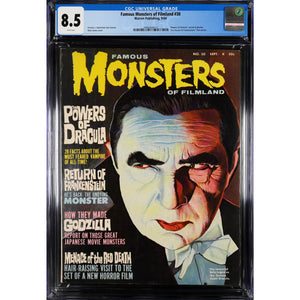 Famous Monsters of Filmland 30 CGC 8.5 Russ Jones Bela Lugosi Dracula cover