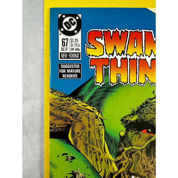 Swamp Thing 67 NM (1987) Preview John Constantine Hellblazer