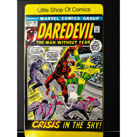 Daredevil #89 VF (SS) Crisis! Purple Man Electro