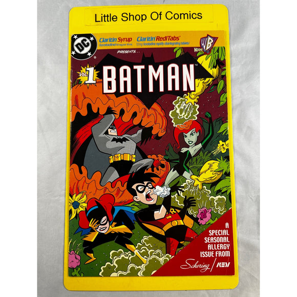 BATMAN CLARITIN SEASONAL ALLERGY Promotional Comic Fn (fine)