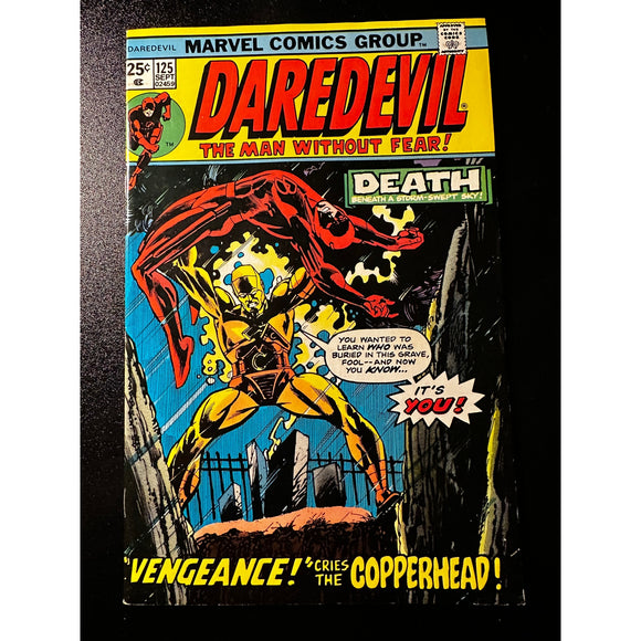 DAREDEVIL #125 VF (SS)