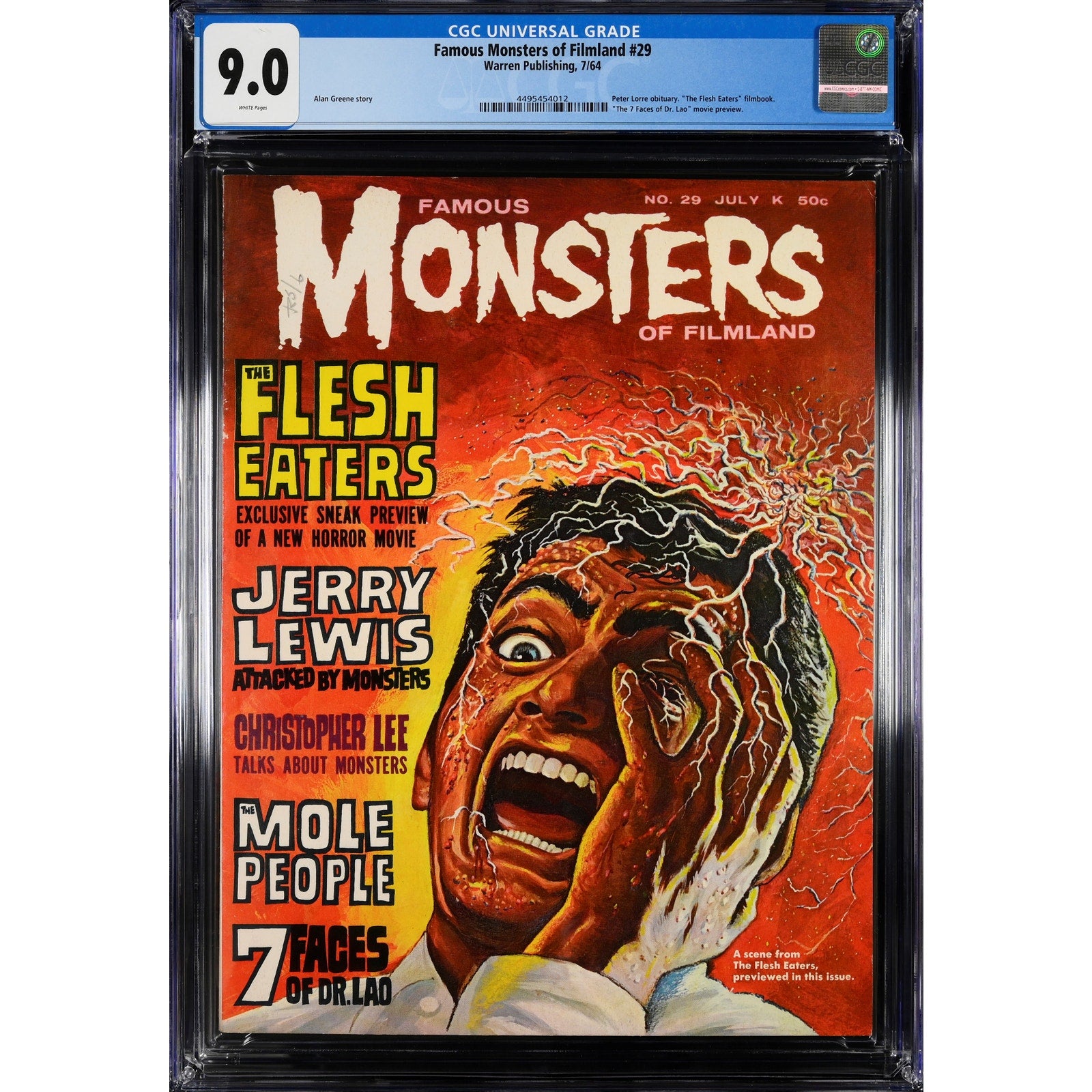 Famous Monsters of Filmland 8 CGC 6.5 – A Little Shop of Comics