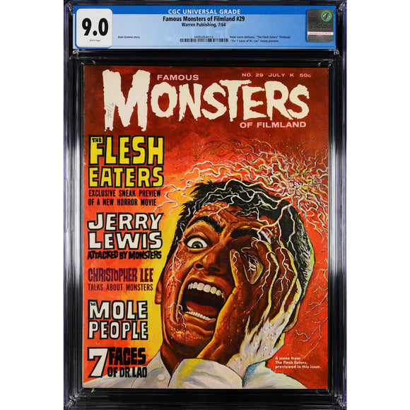 Famous Monsters of Filmland 29 CGC 9.0