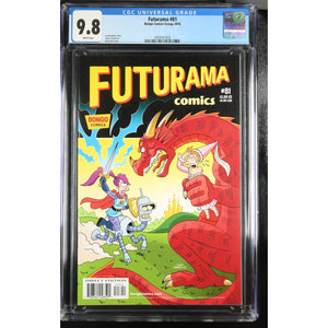 Futurama 81 CGC 9.8 Final Issue!