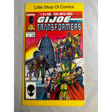 GI JOE TRANSFORMERS 1 2 3 4 MARVEL COMICS SET