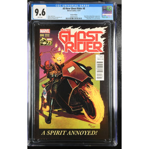 All New Ghost Rider 8 Del Mundo Variant CGC 9.6