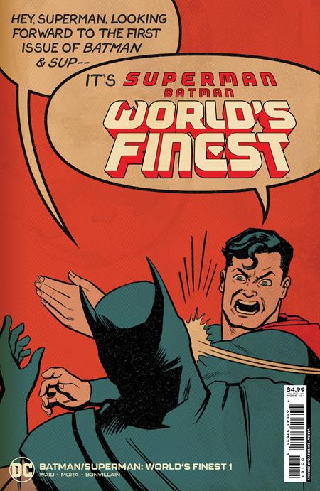 Batman Superman Worlds Finest #1 Zdarsky Superman Slap Variant - Comics