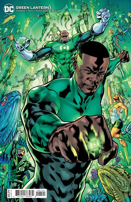 Green Lantern #1 Cvr B Bryan Hitch Card Stock Variant - Comics