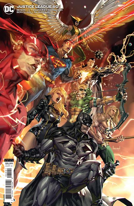 Justice League #60 Cvr B Kael Ngu Card Stock Variant - Comics