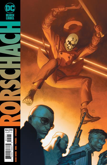 Rorschach #7 Cvr B Julian Totino Tedesco Variant (of 12)  (Mr) - Comics