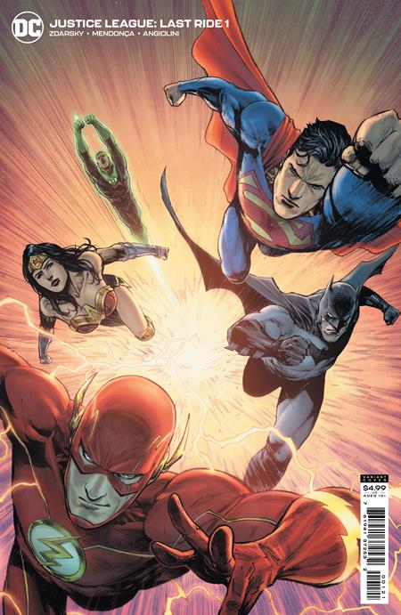 Justice League Last Ride #1 Cvr B Miguel Mendonca Card Stock Variant - Comics