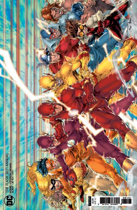 Flash 2021 Annual #1 Cvr B Brett Booth Card Stock Variant - Comics