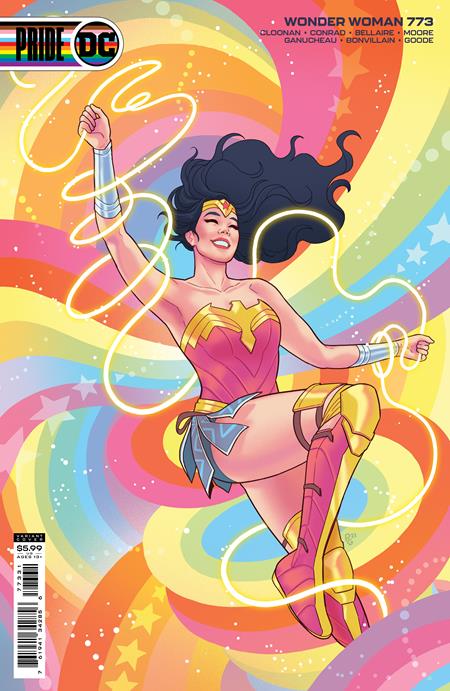 Wonder Woman #773 Cvr C Paulina Ganucheau Pride Month Variant - Comics