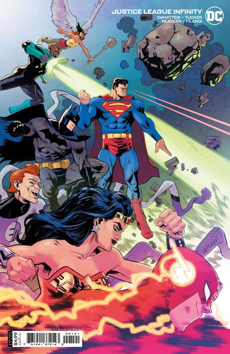 Justice League Infinity #1 Cvr B Scott Hepburn Card Stock Variant (of 7) - Comics