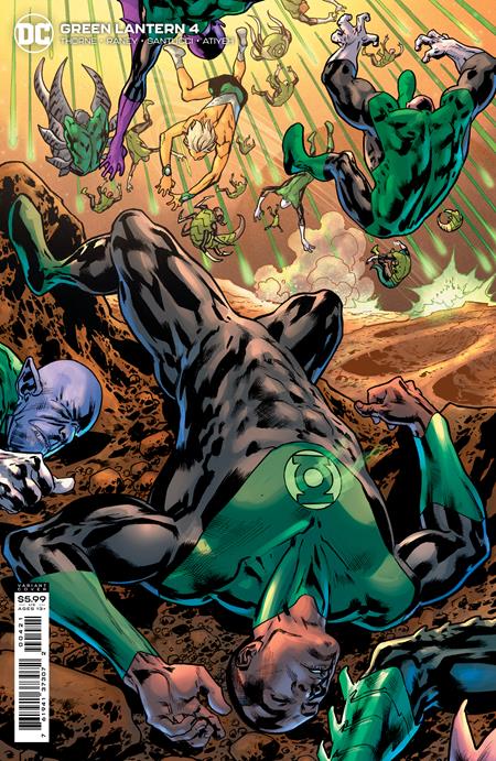 Green Lantern #4 Cvr B Bryan Hitch Card Stock Variant - Comics