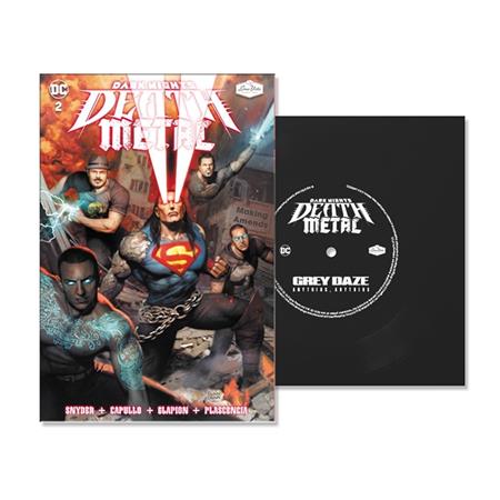 Dark Nights Death Metal #2 Soundtrack Spec Ed Grey Daze