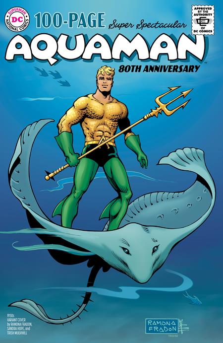 Aquaman 80th Anniversary 100-Page Super Spectacular #1 Cvr C Ramona Fradon & Sandra Hope 1950S Variant - Comics