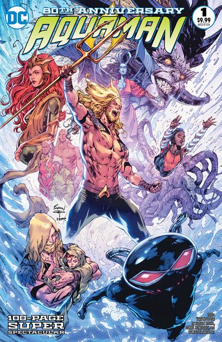 Aquaman 80th Anniversary 100-Page Super Spectacular #1 Cvr I Robson Rocha 2010 Variant - Comics