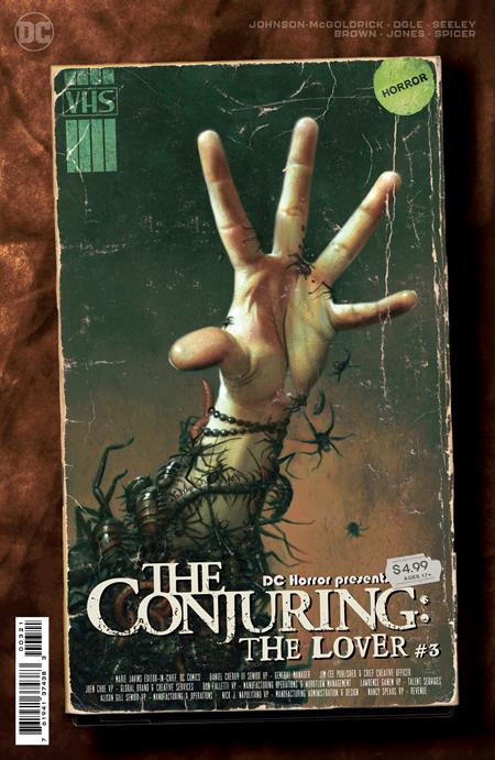 Dc Horror Presents The Conjuring The Lover #3 Cvr B Ryan Brown Poster Card Stock Variant - Comics