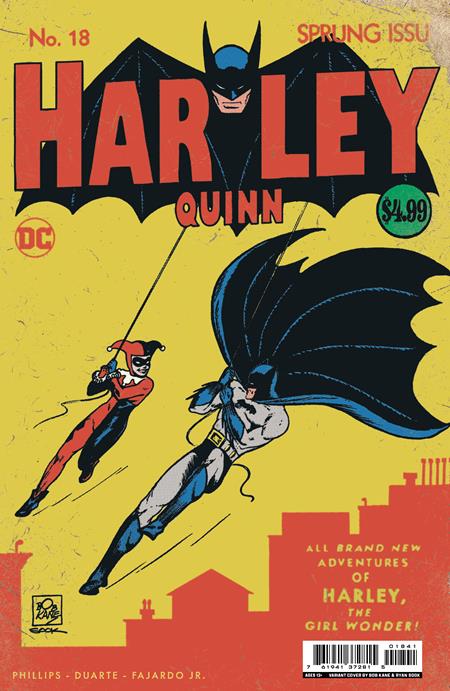 Harley Quinn #18 Cvr C Ryan Sook Homage Card Stock Variant - Comics